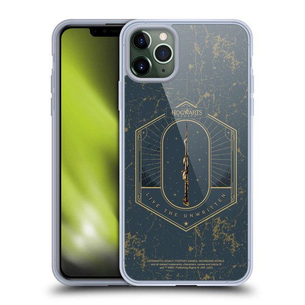Hogwarts Legacy Graphics Live The Unwritten Soft Gel Case for Apple iPhone 11 Pro Max