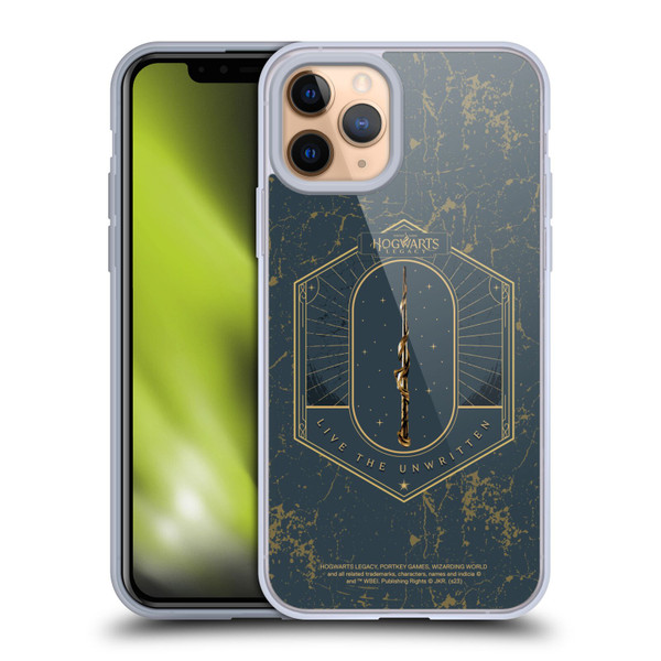Hogwarts Legacy Graphics Live The Unwritten Soft Gel Case for Apple iPhone 11 Pro