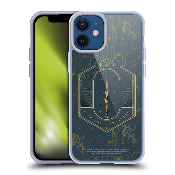 Hogwarts Legacy Graphics Live The Unwritten Soft Gel Case for Apple iPhone 12 Mini
