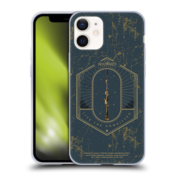 Hogwarts Legacy Graphics Live The Unwritten Soft Gel Case for Apple iPhone 12 Mini