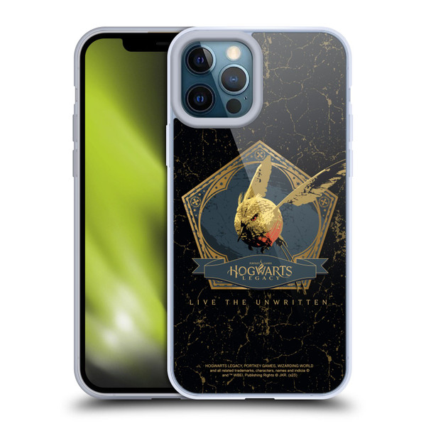 Hogwarts Legacy Graphics Golden Snidget Soft Gel Case for Apple iPhone 12 Pro Max