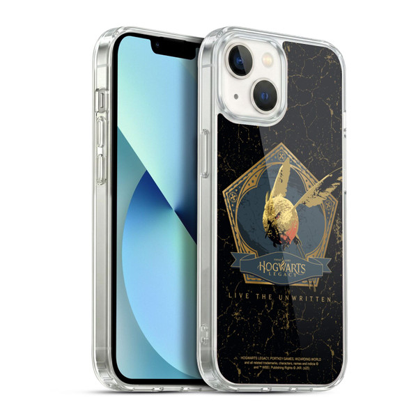 Hogwarts Legacy Graphics Golden Snidget Soft Gel Case for Apple iPhone 13