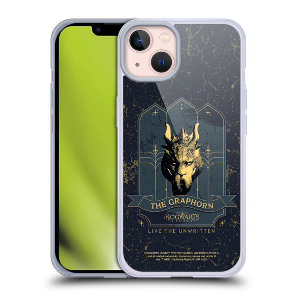 Hogwarts Legacy Graphics The Graphorn Soft Gel Case for Apple iPhone 13