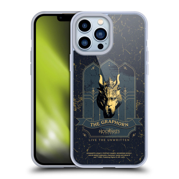 Hogwarts Legacy Graphics The Graphorn Soft Gel Case for Apple iPhone 13 Pro Max