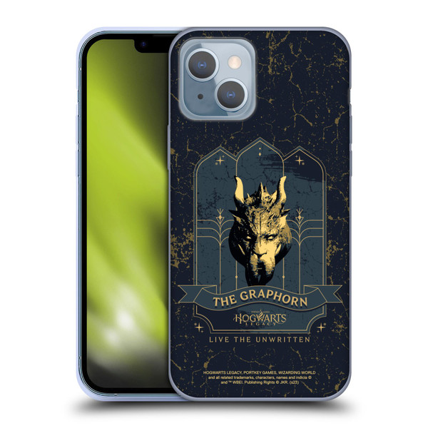 Hogwarts Legacy Graphics The Graphorn Soft Gel Case for Apple iPhone 14