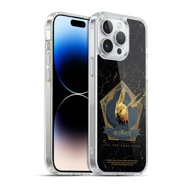 Hogwarts Legacy Graphics Golden Snidget Soft Gel Case for Apple iPhone 14 Pro Max & MagSafe