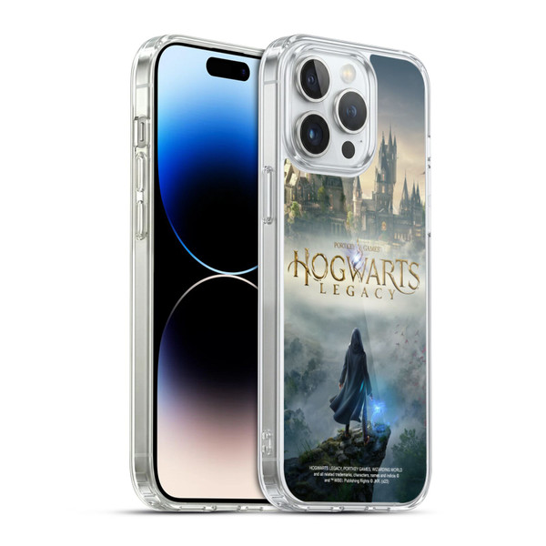 Hogwarts Legacy Graphics Key Art Soft Gel Case for Apple iPhone 14 Pro Max & MagSafe
