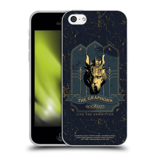 Hogwarts Legacy Graphics The Graphorn Soft Gel Case for Apple iPhone 5c