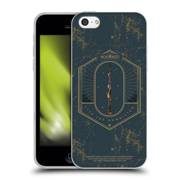 Hogwarts Legacy Graphics Live The Unwritten Soft Gel Case for Apple iPhone 5c