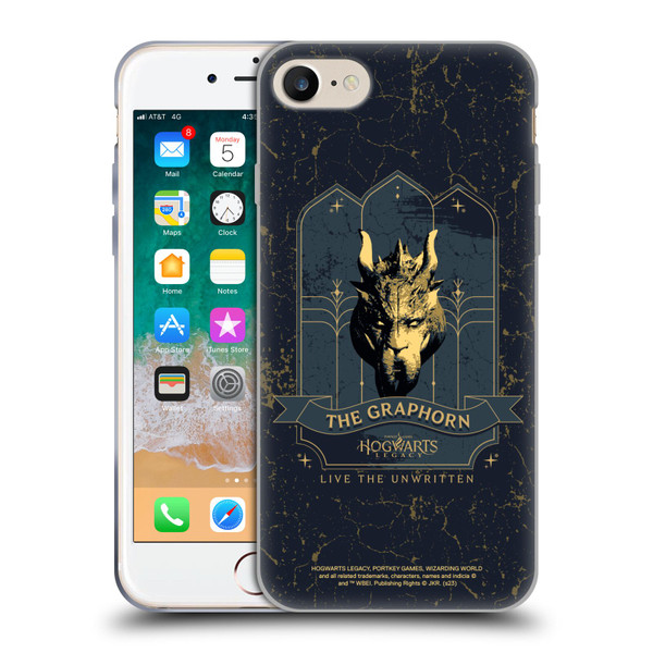 Hogwarts Legacy Graphics The Graphorn Soft Gel Case for Apple iPhone 7 / 8 / SE 2020 & 2022