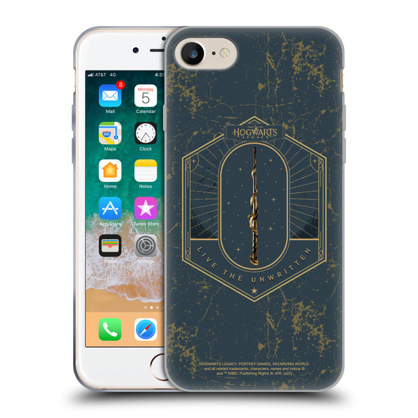 Hogwarts Legacy Graphics Live The Unwritten Soft Gel Case for Apple iPhone 7 / 8 / SE 2020 & 2022