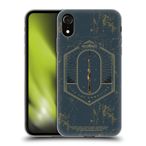 Hogwarts Legacy Graphics Live The Unwritten Soft Gel Case for Apple iPhone XR