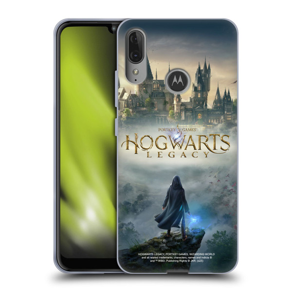 Hogwarts Legacy Graphics Key Art Soft Gel Case for Motorola Moto E6 Plus