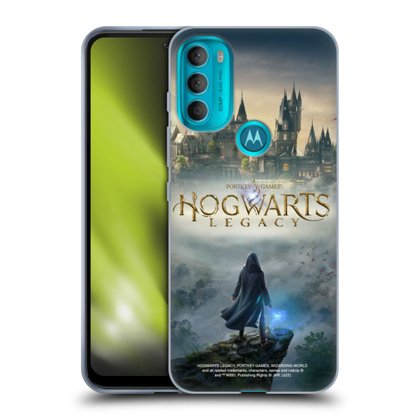 Hogwarts Legacy Graphics Key Art Soft Gel Case for Motorola Moto G71 5G