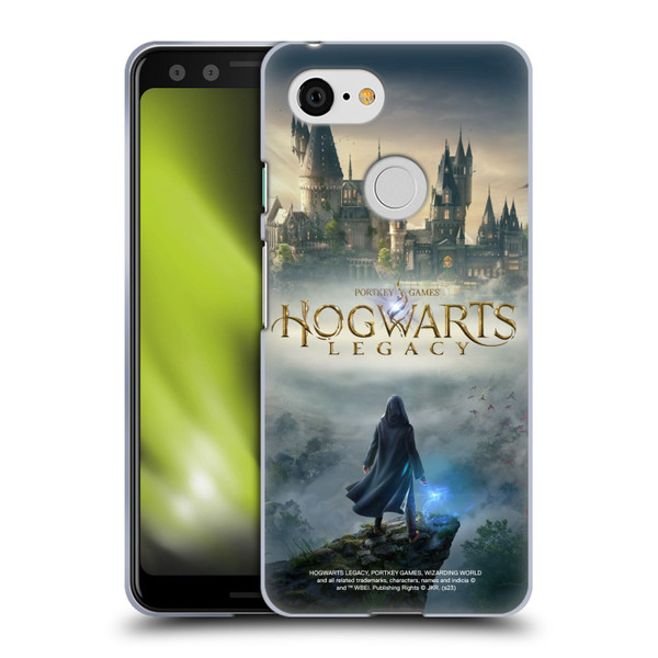 Hogwarts Legacy Graphics Key Art Soft Gel Case for Google Pixel 3