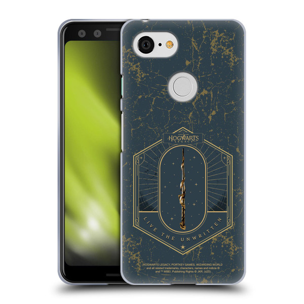 Hogwarts Legacy Graphics Live The Unwritten Soft Gel Case for Google Pixel 3