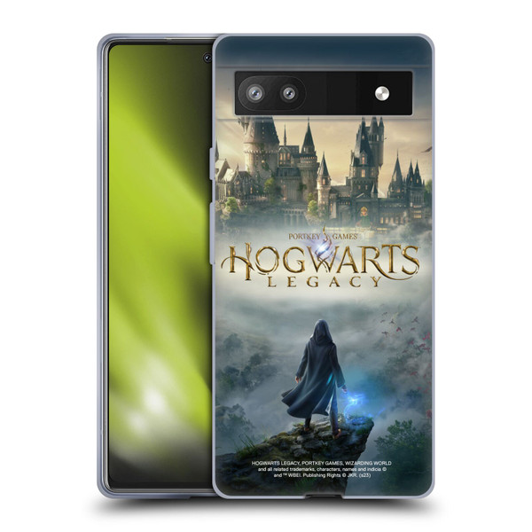 Hogwarts Legacy Graphics Key Art Soft Gel Case for Google Pixel 6a