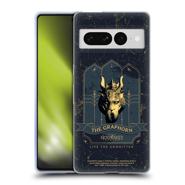 Hogwarts Legacy Graphics The Graphorn Soft Gel Case for Google Pixel 7 Pro