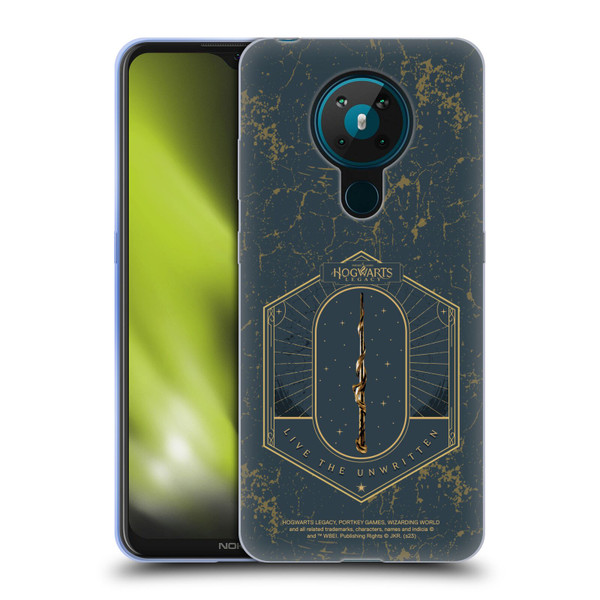 Hogwarts Legacy Graphics Live The Unwritten Soft Gel Case for Nokia 5.3