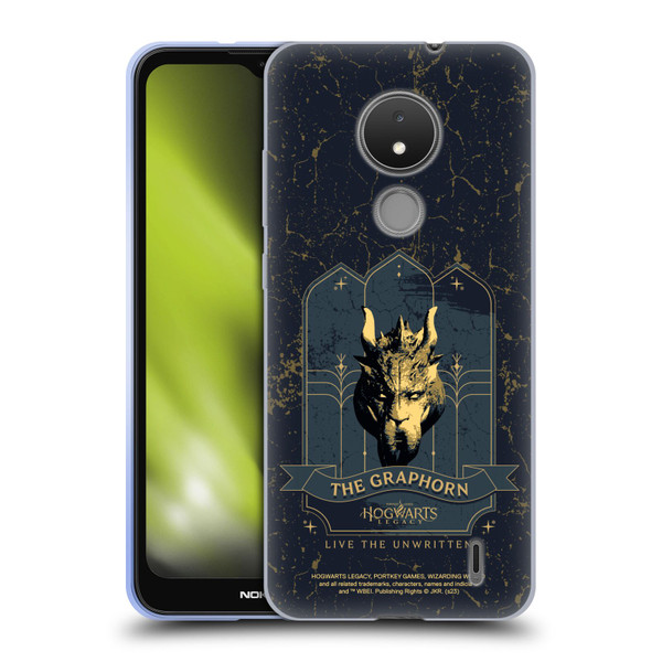 Hogwarts Legacy Graphics The Graphorn Soft Gel Case for Nokia C21