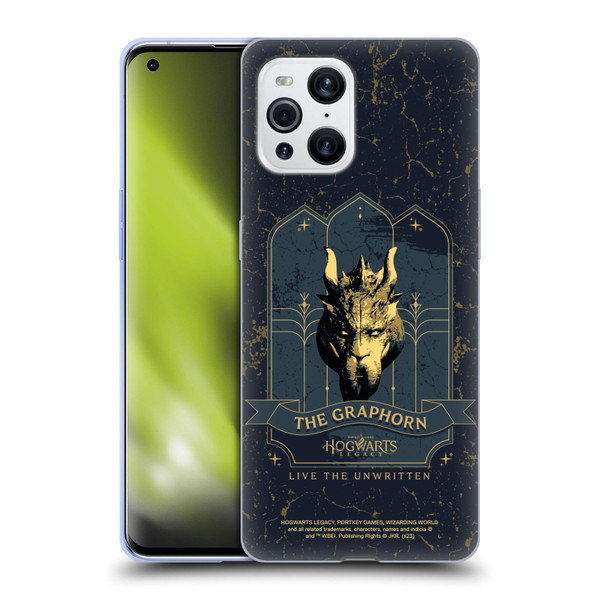 Hogwarts Legacy Graphics The Graphorn Soft Gel Case for OPPO Find X3 / Pro