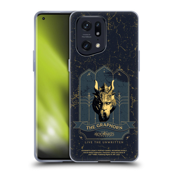 Hogwarts Legacy Graphics The Graphorn Soft Gel Case for OPPO Find X5 Pro