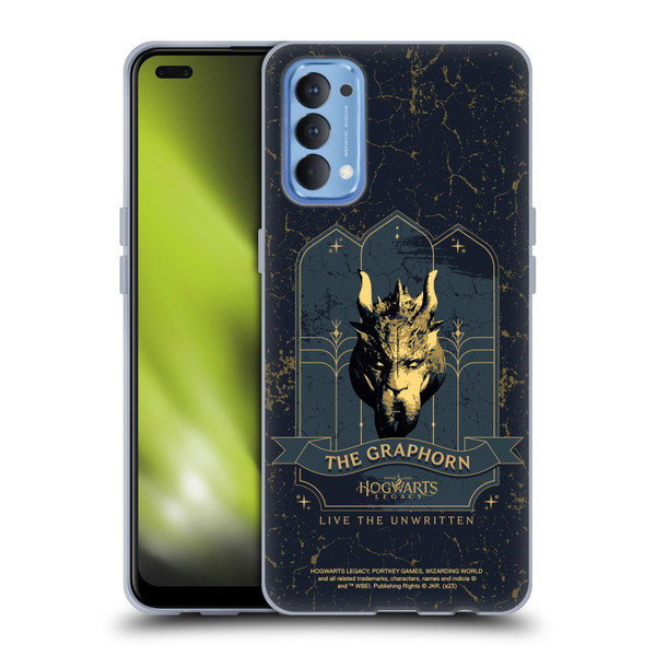 Hogwarts Legacy Graphics The Graphorn Soft Gel Case for OPPO Reno 4 5G