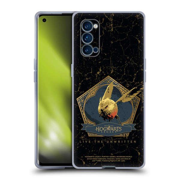 Hogwarts Legacy Graphics Golden Snidget Soft Gel Case for OPPO Reno 4 Pro 5G