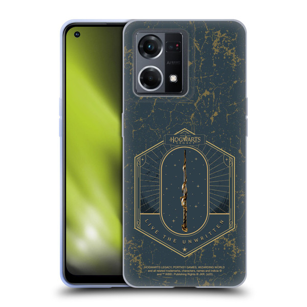 Hogwarts Legacy Graphics Live The Unwritten Soft Gel Case for OPPO Reno8 4G