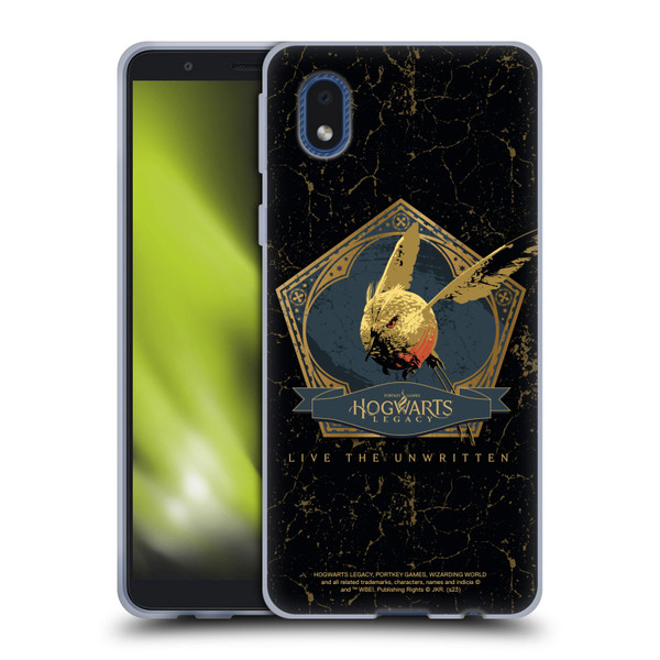 Hogwarts Legacy Graphics Golden Snidget Soft Gel Case for Samsung Galaxy A01 Core (2020)
