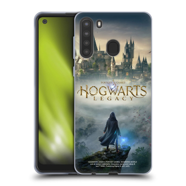 Hogwarts Legacy Graphics Key Art Soft Gel Case for Samsung Galaxy A21 (2020)