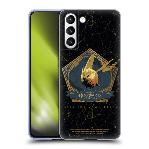 Hogwarts Legacy Graphics Golden Snidget Soft Gel Case for Samsung Galaxy S21 5G