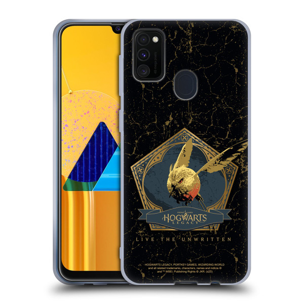 Hogwarts Legacy Graphics Golden Snidget Soft Gel Case for Samsung Galaxy M30s (2019)/M21 (2020)