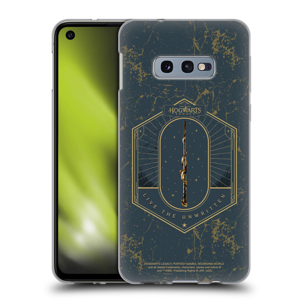 Hogwarts Legacy Graphics Live The Unwritten Soft Gel Case for Samsung Galaxy S10e