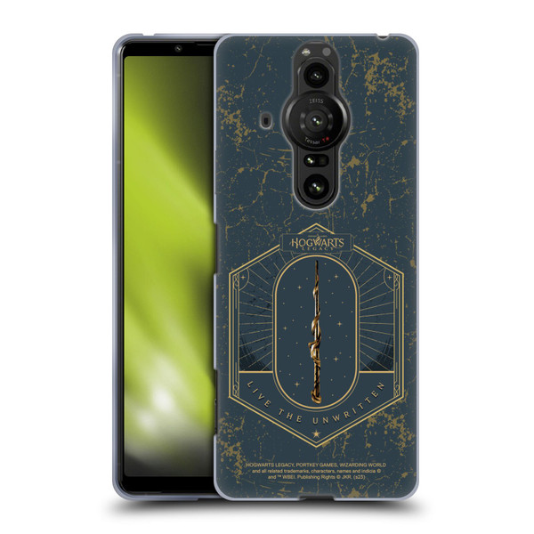 Hogwarts Legacy Graphics Live The Unwritten Soft Gel Case for Sony Xperia Pro-I