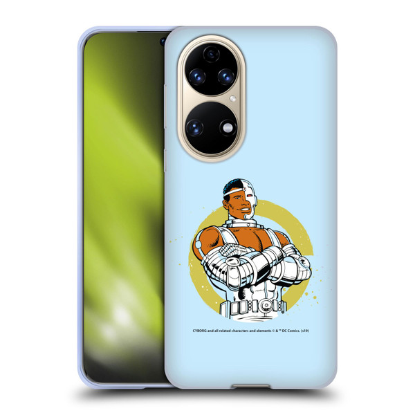 Cyborg DC Comics Fast Fashion Classic Soft Gel Case for Huawei P50