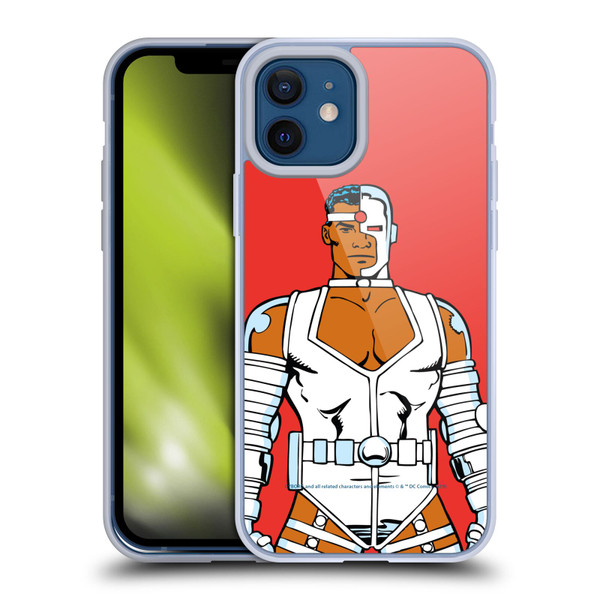 Cyborg DC Comics Fast Fashion Classic 3 Soft Gel Case for Apple iPhone 12 / iPhone 12 Pro