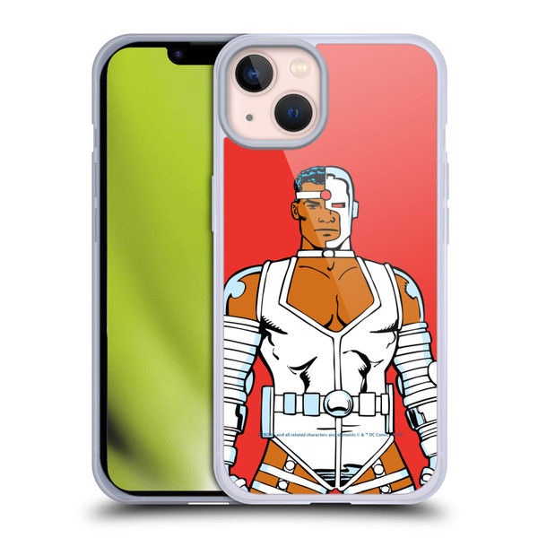 Cyborg DC Comics Fast Fashion Classic 3 Soft Gel Case for Apple iPhone 13