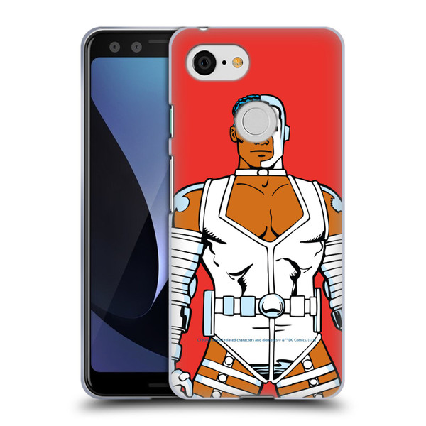 Cyborg DC Comics Fast Fashion Classic 3 Soft Gel Case for Google Pixel 3