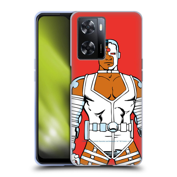 Cyborg DC Comics Fast Fashion Classic 3 Soft Gel Case for OPPO A57s