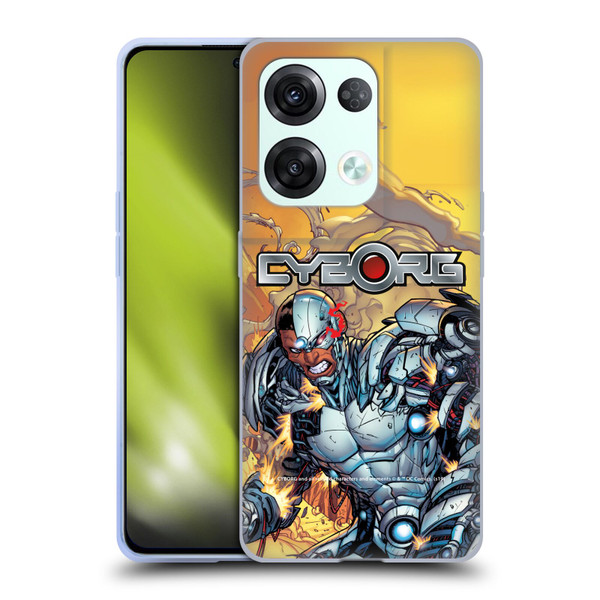 Cyborg DC Comics Fast Fashion Comic Soft Gel Case for OPPO Reno8 Pro
