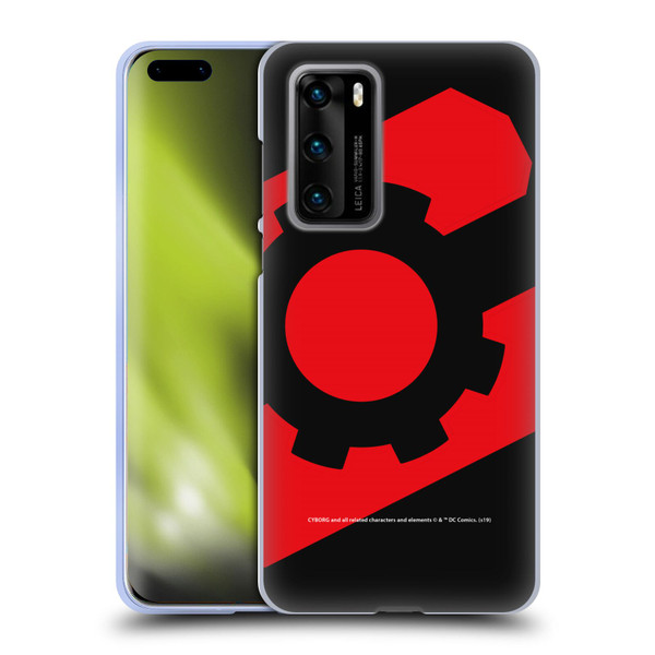 Cyborg DC Comics Logos Geometric 2 Soft Gel Case for Huawei P40 5G