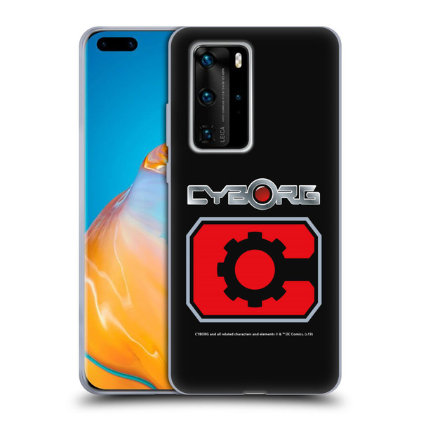 Cyborg DC Comics Logos Retro Soft Gel Case for Huawei P40 Pro / P40 Pro Plus 5G