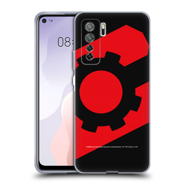 Cyborg DC Comics Logos Geometric 2 Soft Gel Case for Huawei Nova 7 SE/P40 Lite 5G