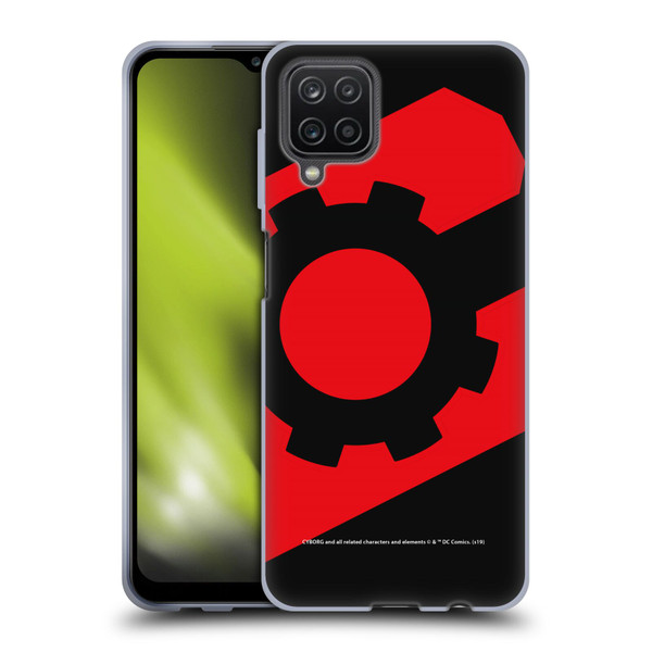 Cyborg DC Comics Logos Geometric 2 Soft Gel Case for Samsung Galaxy A12 (2020)