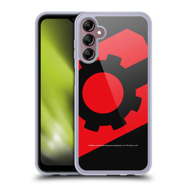 Cyborg DC Comics Logos Geometric 2 Soft Gel Case for Samsung Galaxy A14 5G