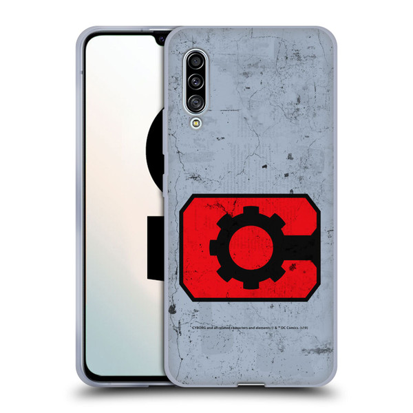 Cyborg DC Comics Logos Classic Soft Gel Case for Samsung Galaxy A90 5G (2019)