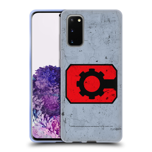 Cyborg DC Comics Logos Classic Soft Gel Case for Samsung Galaxy S20 / S20 5G