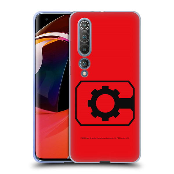 Cyborg DC Comics Logos Geometric Soft Gel Case for Xiaomi Mi 10 5G / Mi 10 Pro 5G