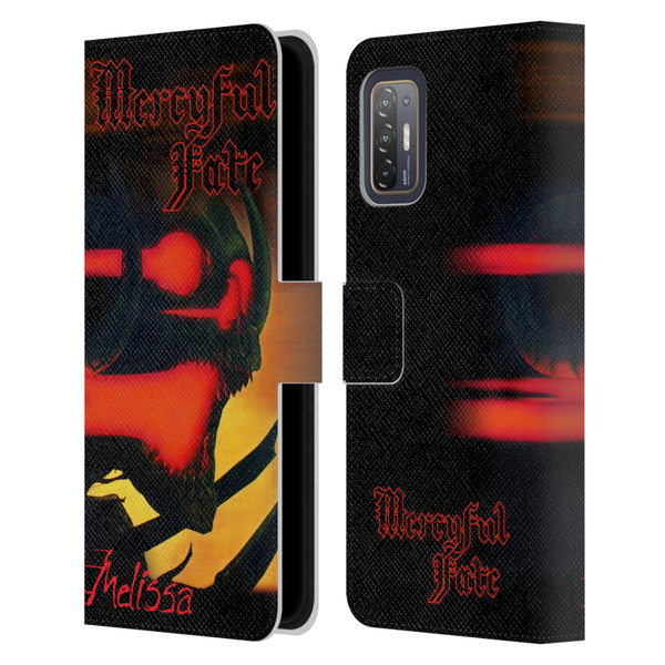 Mercyful Fate Black Metal Melissa Leather Book Wallet Case Cover For HTC Desire 21 Pro 5G